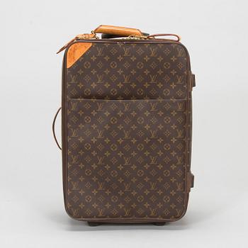 Louis Vuitton, a Monogram Canvas "Pegase 55" suitcase.