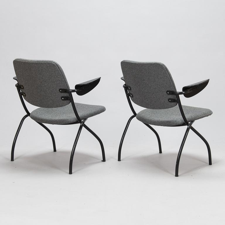 Ilmari Tapiovaara, a pair of mid-20th century 'Nana' armchairs for Merivaara.
