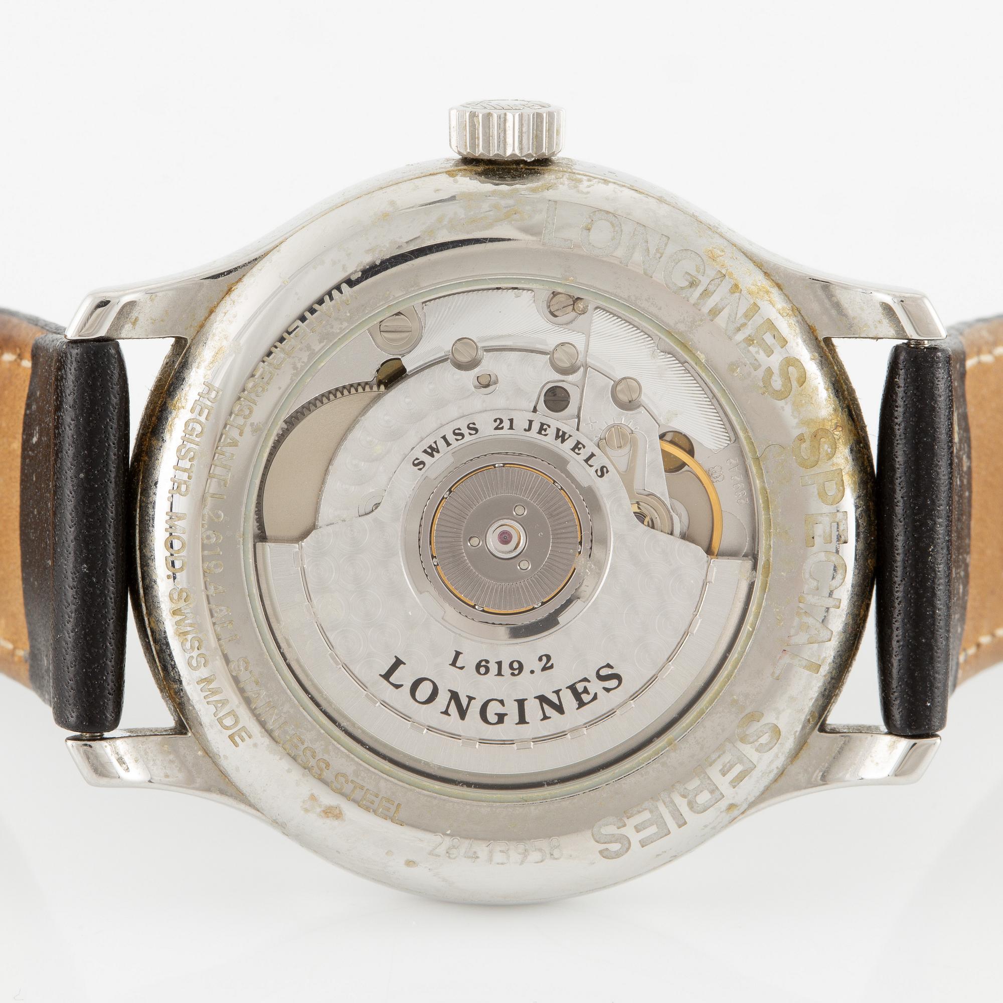 Longines, Avigation, "Special Series", armbandsur, 38,5 mm.