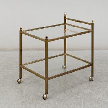 SERVING TROLLEY, second half of the 20th century.