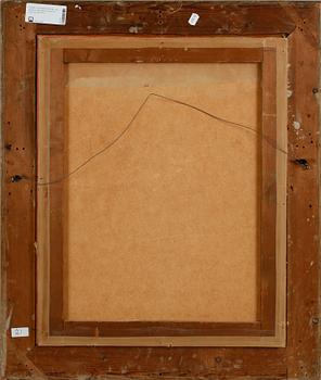 GOTTFRID VIRGIN, olja på duk, uppfodrad på pannå, sign och dat 1870.