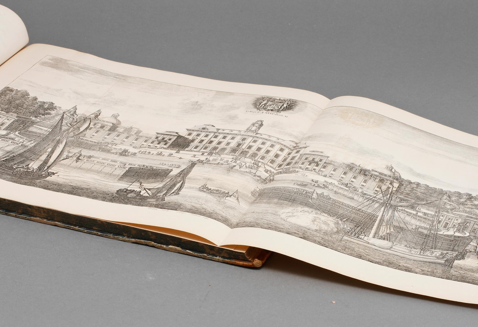 BOK, "Suecia Antiqua et Hodierna", Erik Dahlberg, volym I, omkring sekelskiftet 1900.