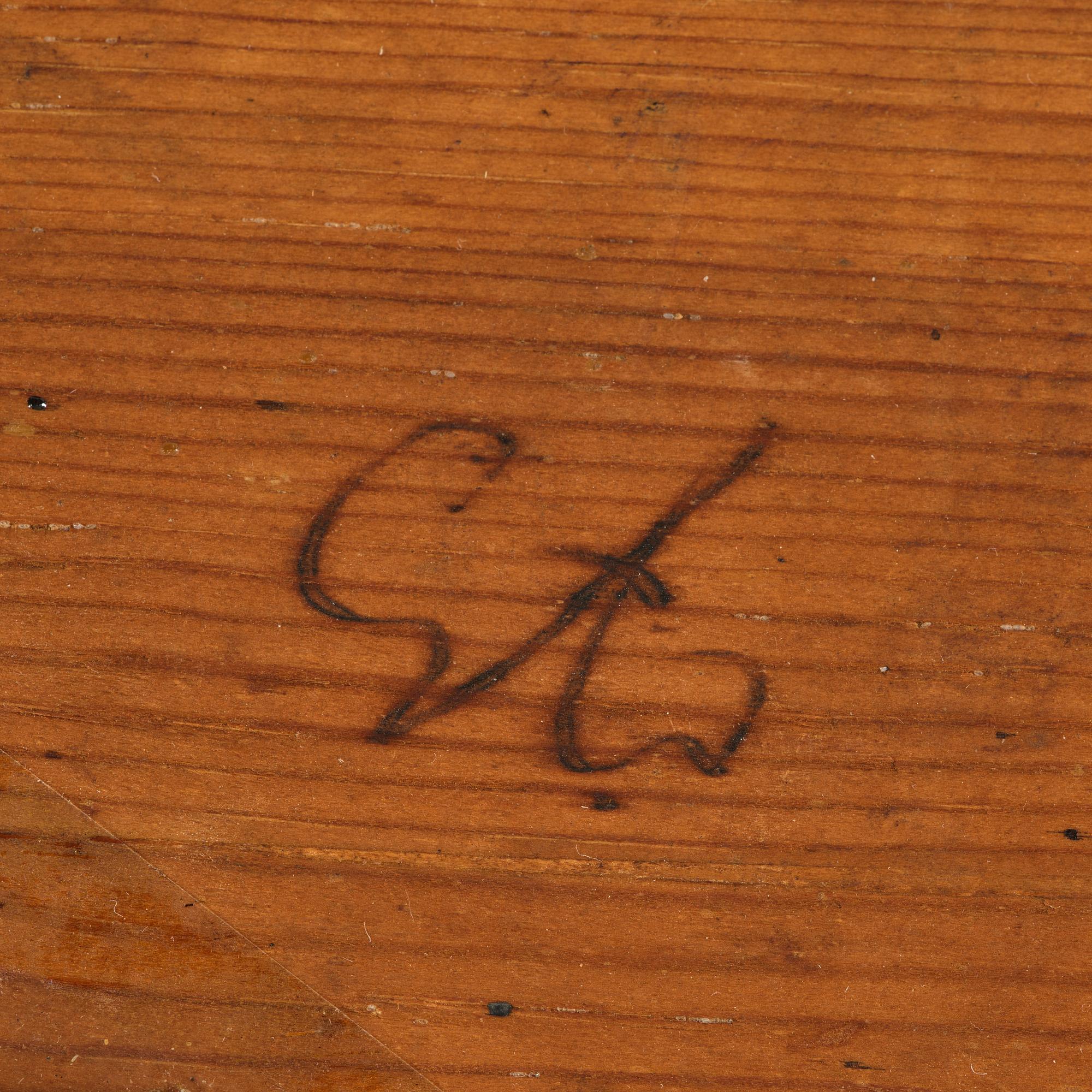 A Swedish baroque 'judge's' chair, circa 1700 / early 18th century.