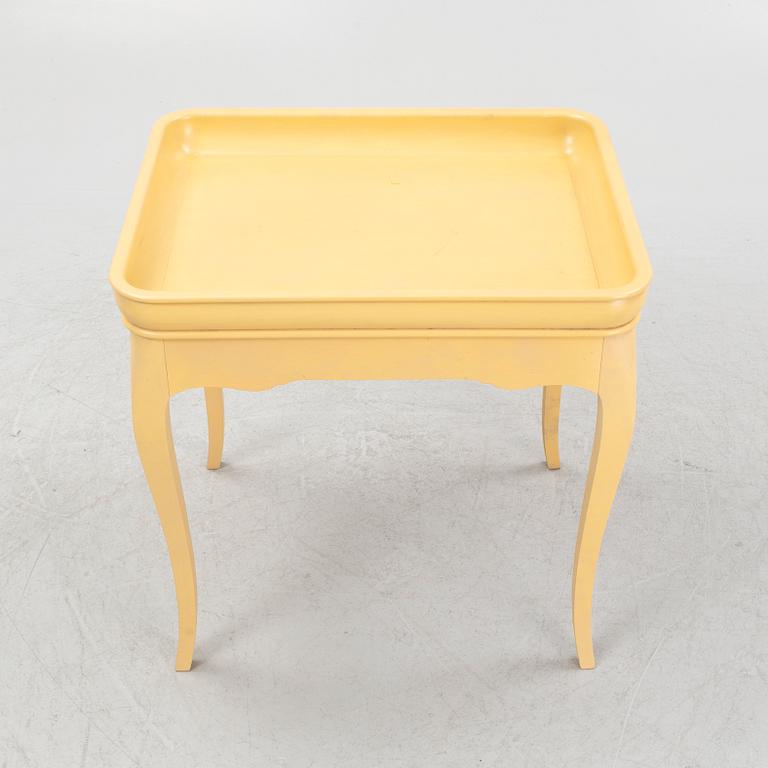 A Rococo style 'Hällestad' table, from IKEA, 1990's.