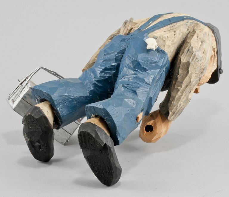 FIGUR, trä, 1900-talets andra hälft.