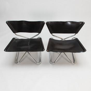Erik Magnussen, Four 'Z-Down' Chairs for Engelbrechts, Denmark.