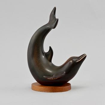 FIGURIN, stengods, Gunnar Nylund, Rörstrand, 1900-talets andra hälft.