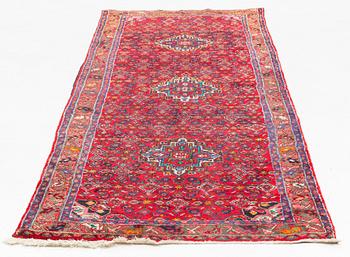 Rug, Hosseinabad, circa 310 x 112 cm.