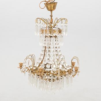 Chandelier Gustavian style mid/late 20th century.