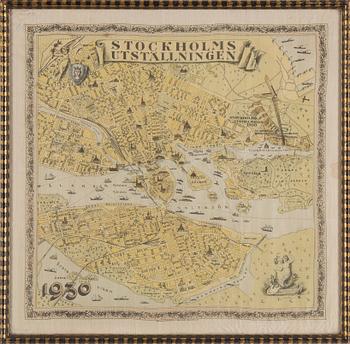 NAPKIN, Stockholm exhibition, 1930, Max Söderholm.