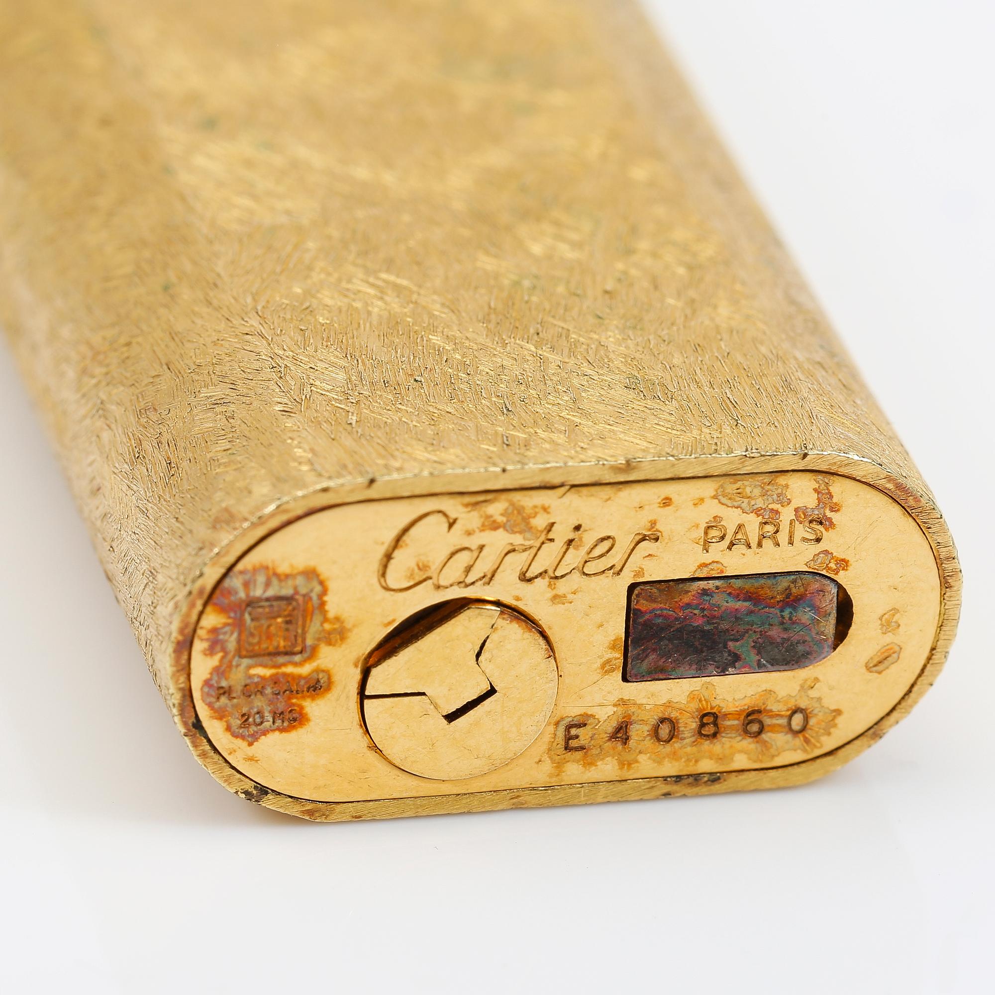 TÄNDARE, gulddoublé, Cartier, Paris.