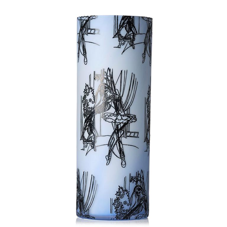 Per B. Sundberg, vas, "Wallpaper", glas, lim. ed. 50, Orrefors Studio, 2003.