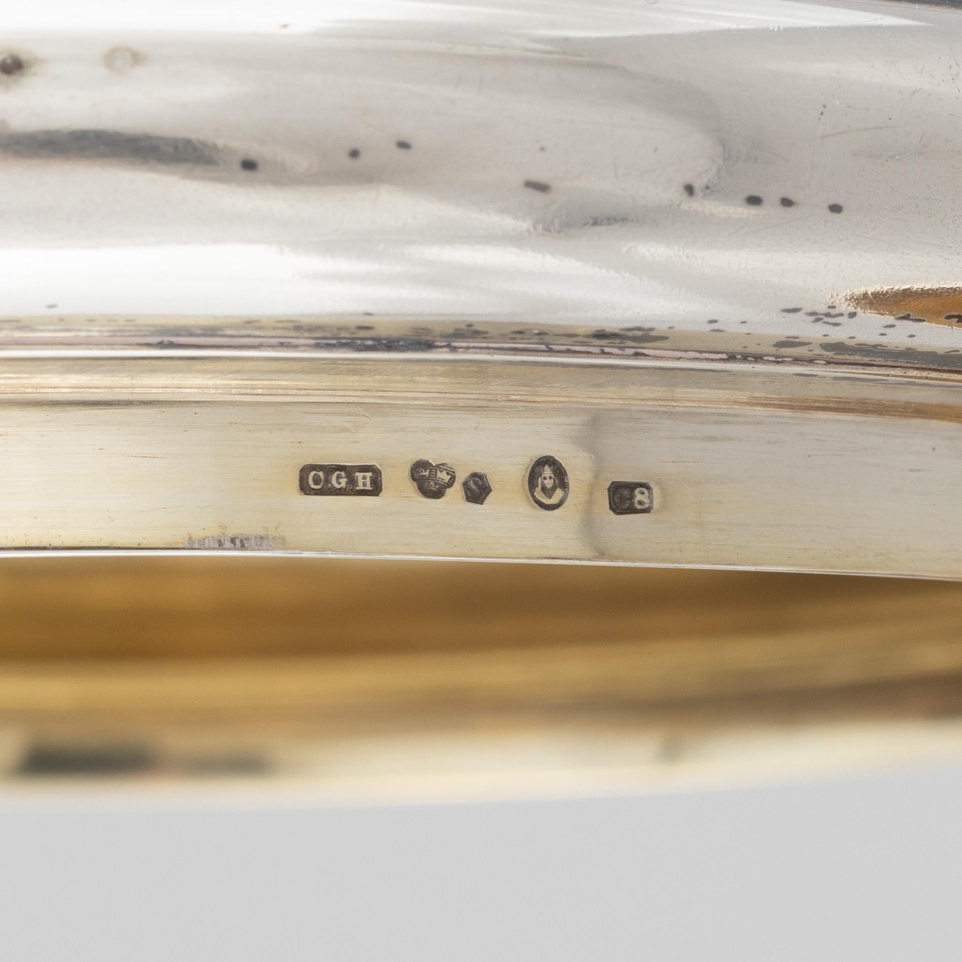A Swedish 20th century silver tankard, mark of CG Hallberg, Stockholm 1929.