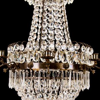 A 20th century chandelier.