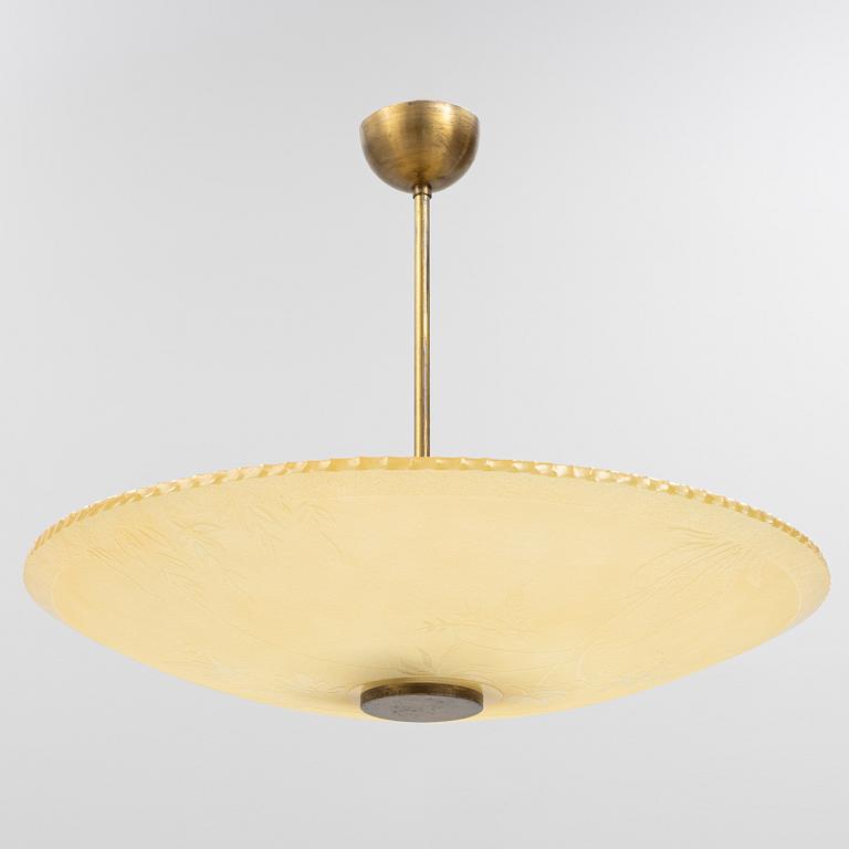 A Swedish Modern ceiling light, 1940's.