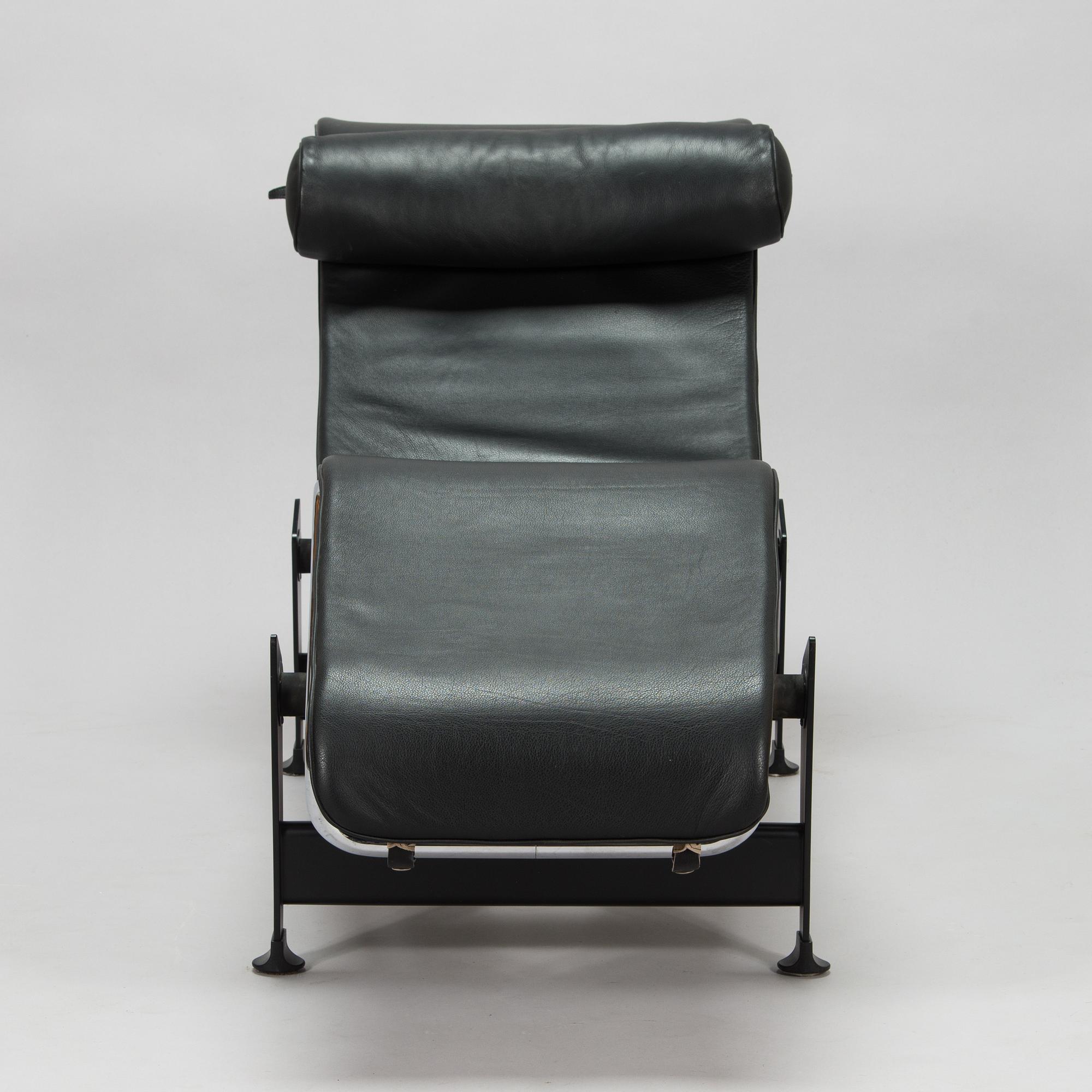 Le Corbusier, Pierre Jeanneret, Charlotte Perriand, an LC4 lounge chair from Cassina, Italy, designed 1928.