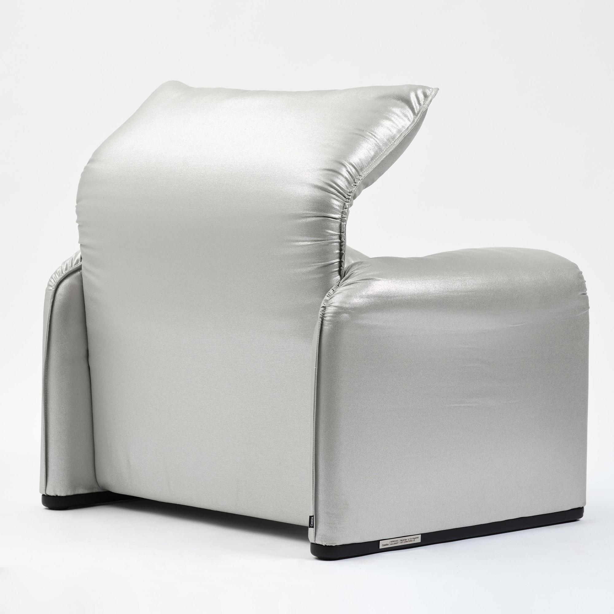 Vico Magistretti, fåtölj, "Maralunga 40 Nordiska Galleriet Limited Edition", ed. 1/5, Cassina, Italien, 2021.
