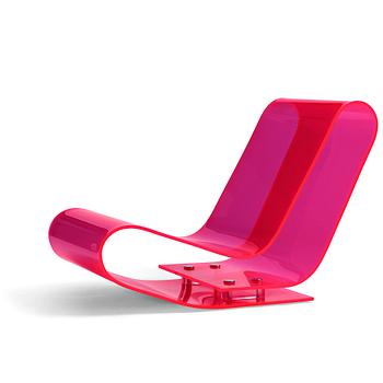 104. Maarten Van Severen, an 'LCP' easy chair, Kartell, Italy post 1997.