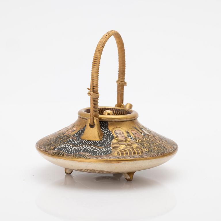 Tekanna, satsuma, Japan, Meiji (1868-1912).