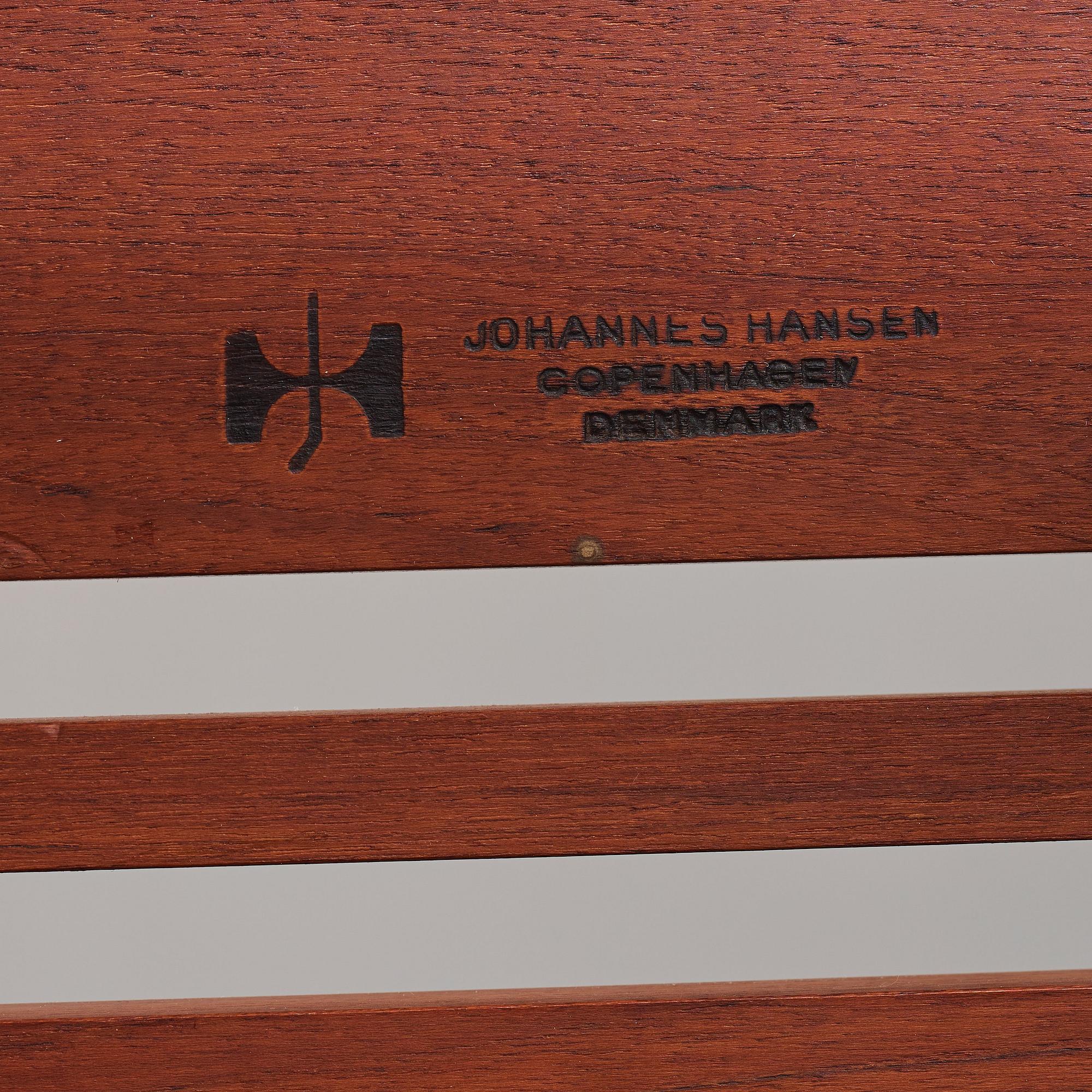 Hans J. Wegner, bänk JH-574, Johannes Hansen, Danmark.