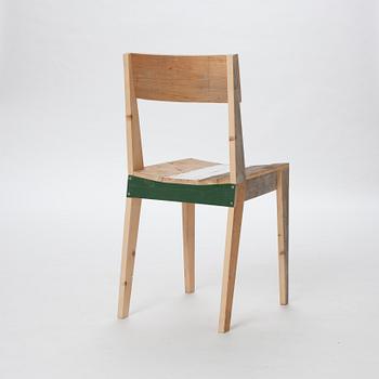 STOL, "Scrapwood side chair" Piet Hein Eek, 2005.