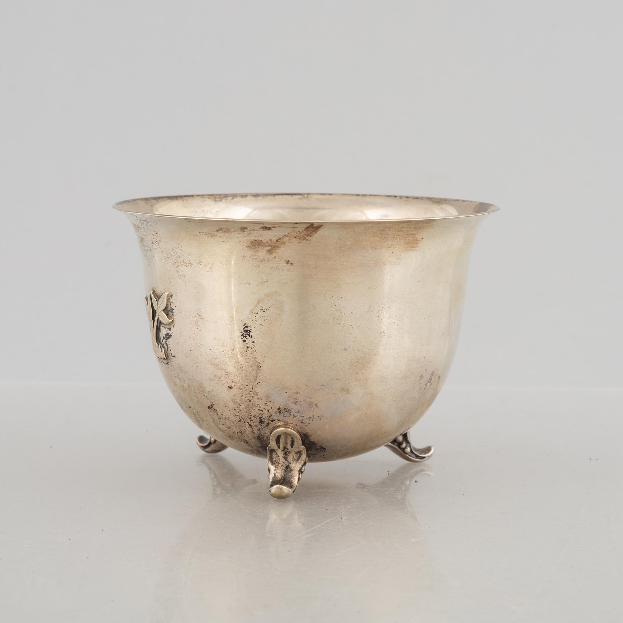 Karl Andersson, a silver bowl, Stockholm, Sweden, 1932.