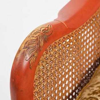 Carl Malmsten, a pair of Swedish Grace armchairs, cabinetmaker Albin Johansson, Stockholm, for Villa Kvikkjokk, 1927-28.