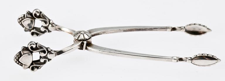 BESTICK, 5 st, silver, Georg Jensen, Danmark. Tot vikt ca 130 gr.