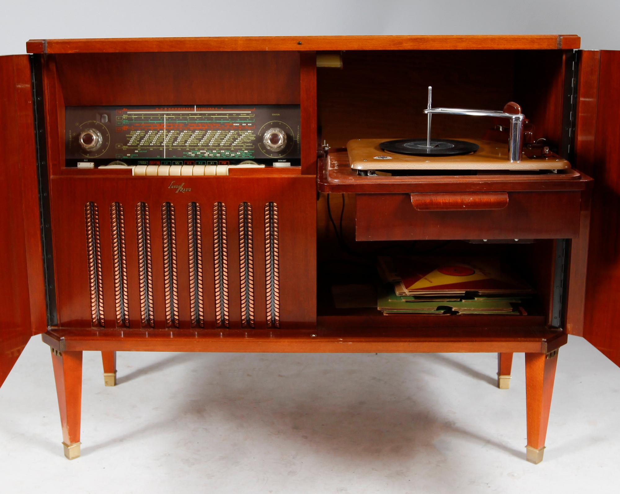 RADIOGRAMMOFON, Luxor Radion, 1900-talets mitt.