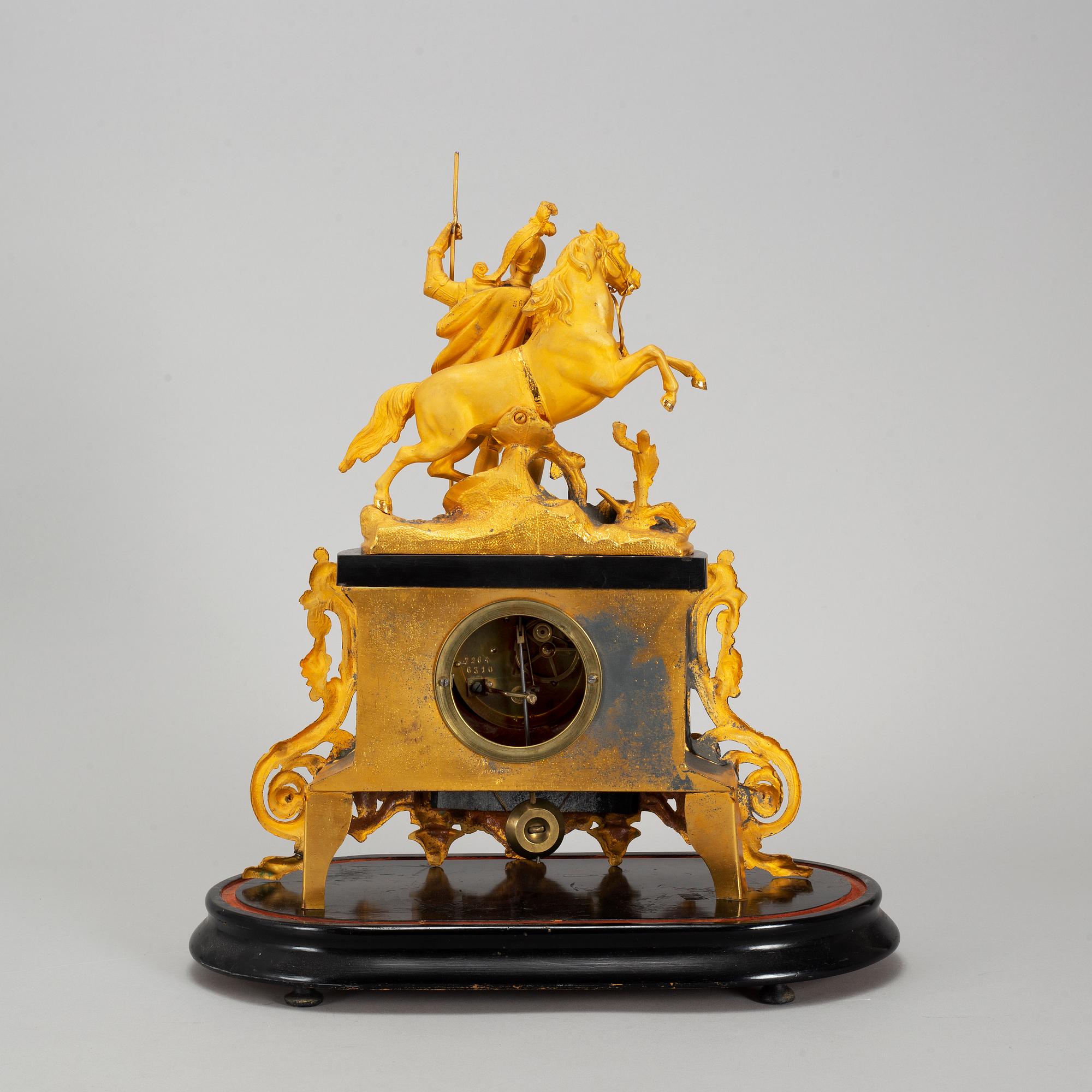 TABLE CLOCK, second half of the 19th century.