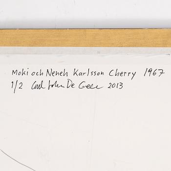 CARL JOHAN DE GEER, photograph signed and numbered 1/2 and dated 2013 on the back of the frame.
