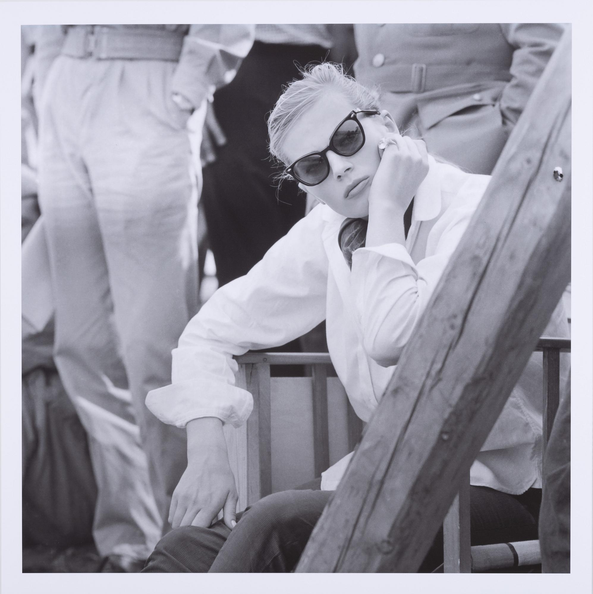 Per-Olow Anderson, 'Anita Ekberg on the set of War and Peace, 1956'.