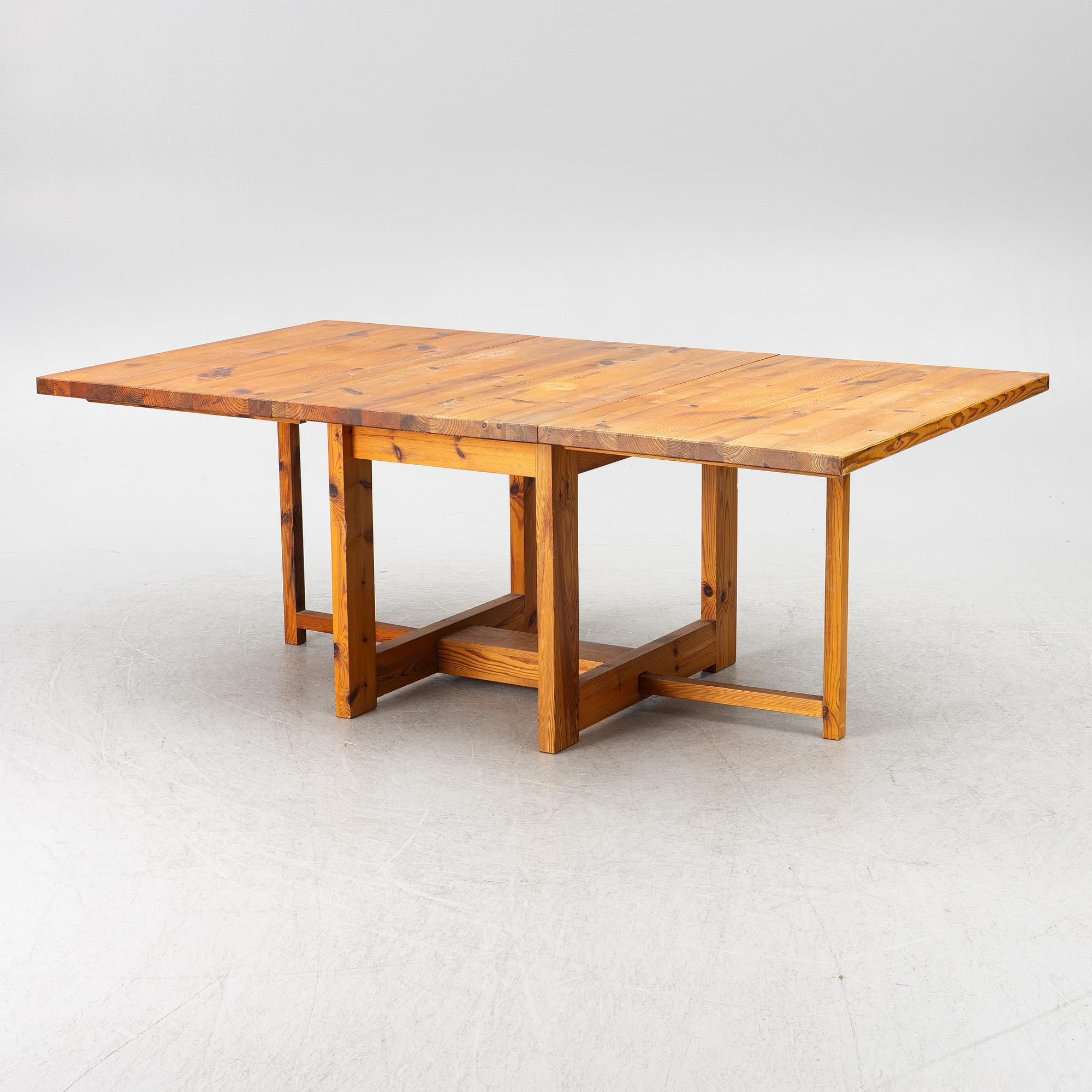 Sven Larsson, a gate leg table, second half of the 20th Century.
