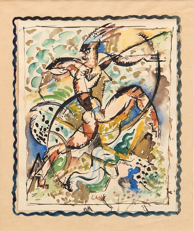 Gösta Adrian-Nilsson, "Bågskytt".