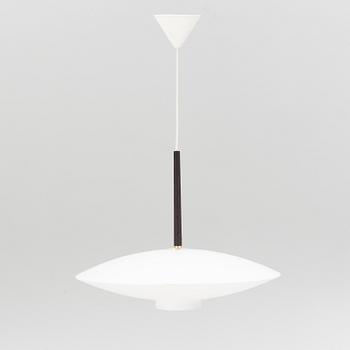 Uno & Östen Kristiansson, ceiling lamp, "Discus", Luxus, Vittsjö, 1960s.