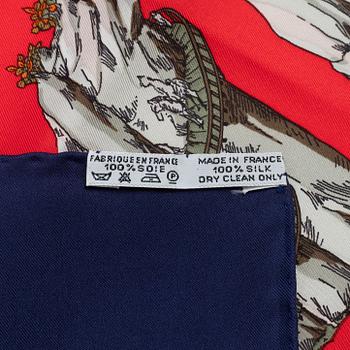 Hermés, scarf, "Au Fil de la Soie".