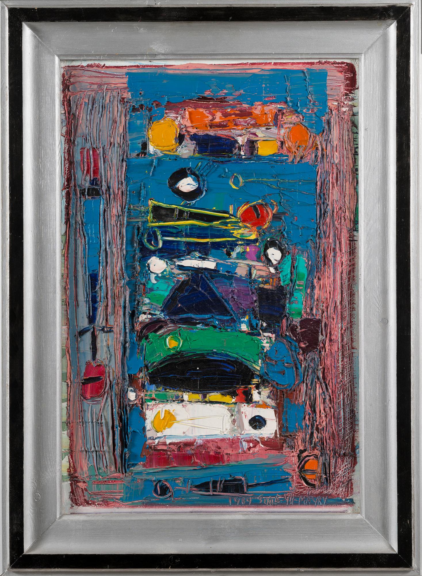 SOILE YLI-MÄYRY, olja på duk, signerad och daterad 1989.