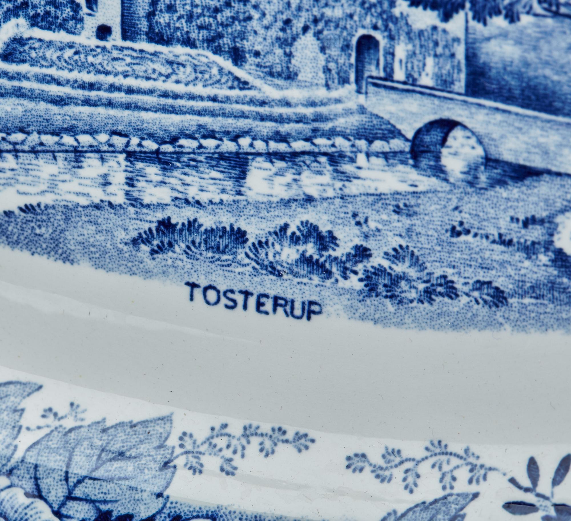 MATSERVIS, c:a 50 delar, flintgods, "Skåne", Rörstrand.