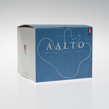 ALVAR AALTO, VAS, glas, "Savoy" 3030, "Jubileumsvas 1996", Iittala, signerad Alvar Aalto 1936-1996.