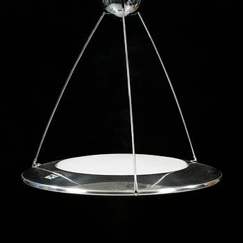 TAKLAMPA, "Mira S", Arteluce, Flos. 1900-talets andra hälft/2000-tal, höjd ca 58 cm.