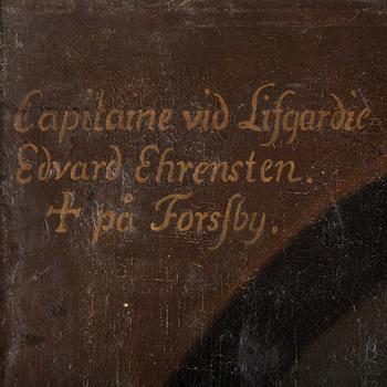 MARTIN MIJTENS D.Ä, Attributed to. Portrait, canvas 105 x 75.5 cm.