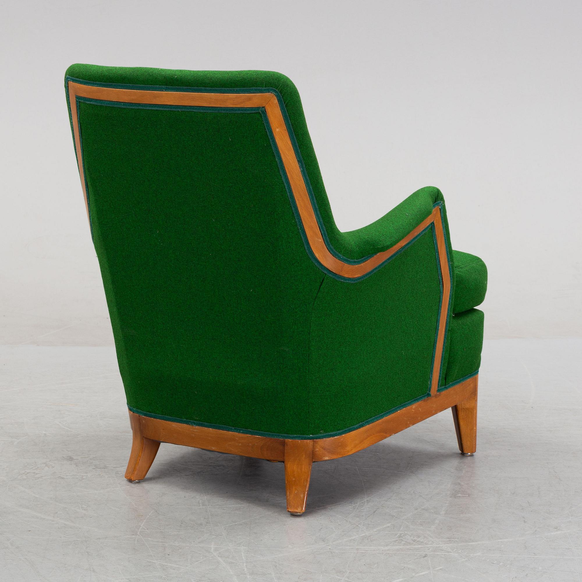 Karl-Axel Adolfsson, fåtölj, Gemla, Diö, 1940/50-tal.