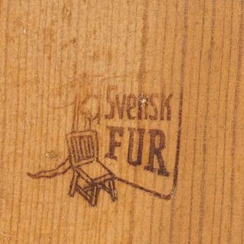 KARMSTOL Svensk Fur Göran Malmwall  Karl Andersson & söner, 1900-talets mitt.