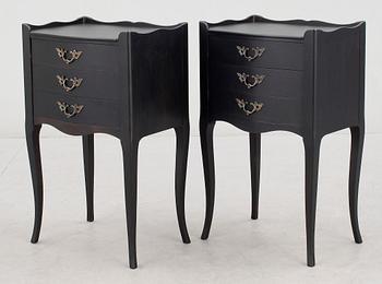 POTTSKÅP, ett par, 1900-tal.