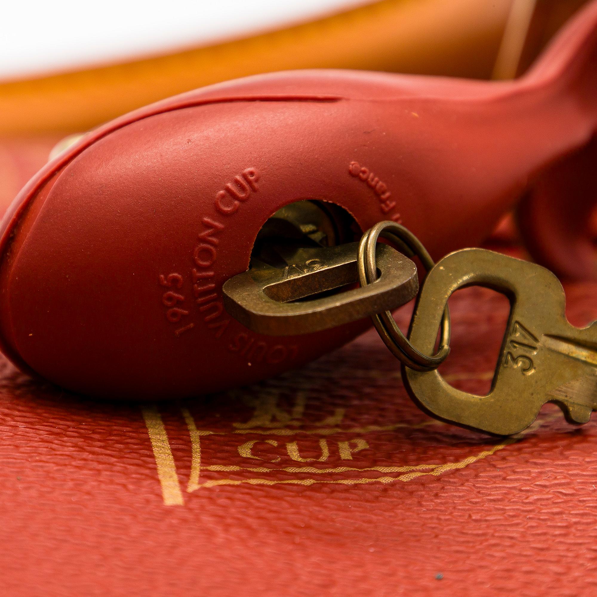 Louis Vuitton, laukku, "LV America's Cup Canvas Boston Bag".