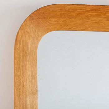 An oak framed mirror, Glas & Trä, Hovmantorp, 1962.