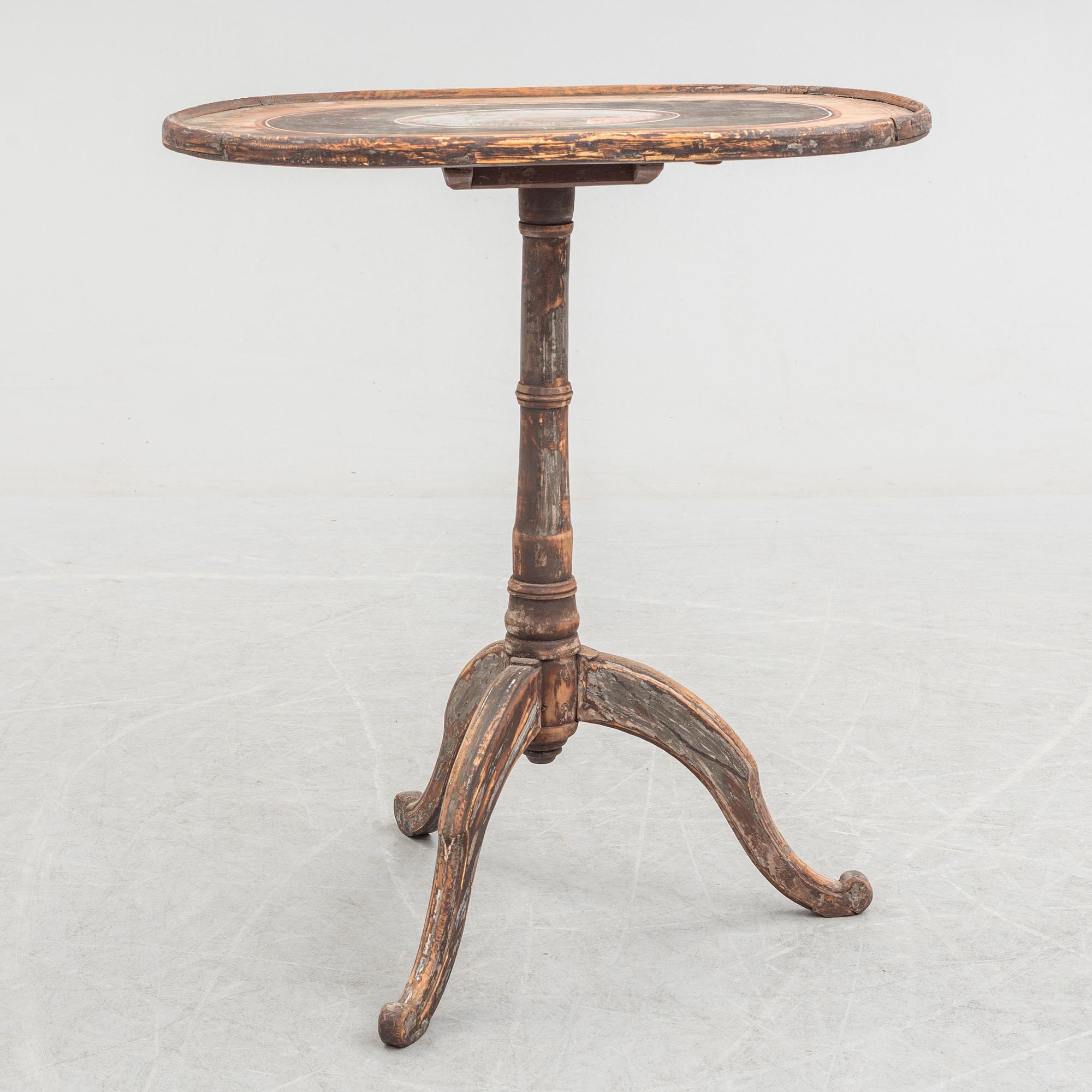 FÄLLBORD, 1700-tal.
