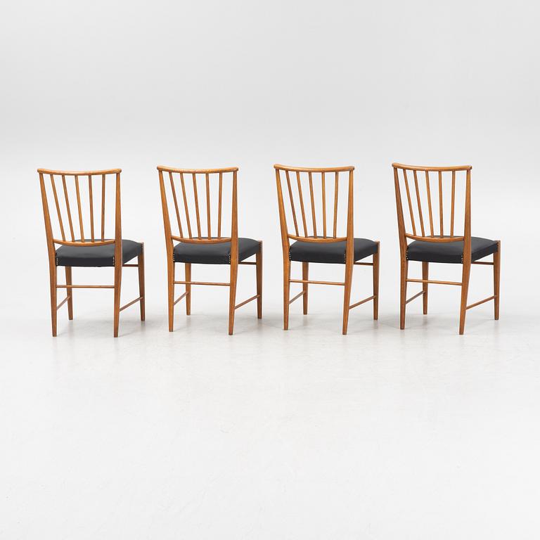 A set of four chairs, Farstrup, Denmark, 1950's/60's.