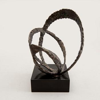 Arne Jones, sculpture bronze, signed, 1950s.