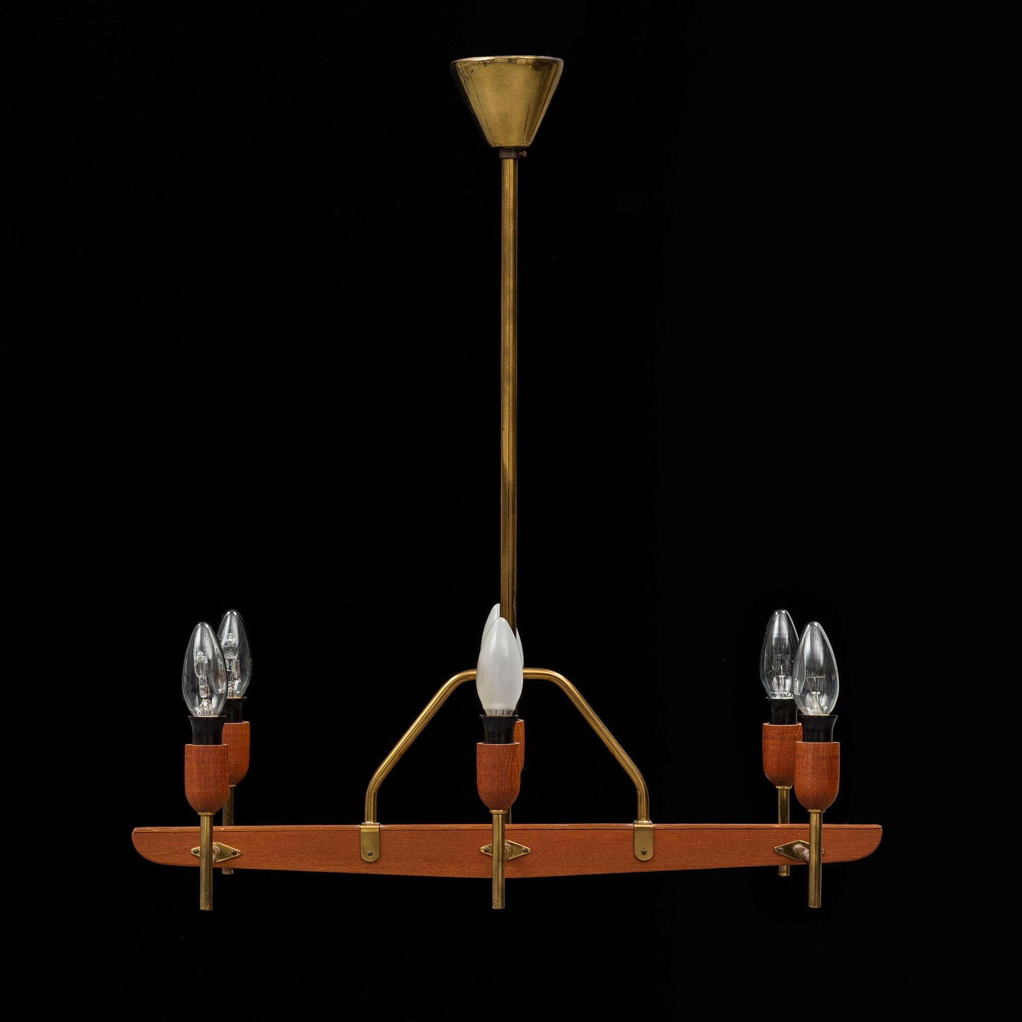 TAKLAMPA, 1900-talets mitt.